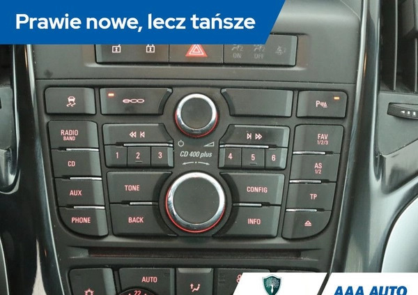 Opel Astra cena 25500 przebieg: 261963, rok produkcji 2014 z Jastrowie małe 211